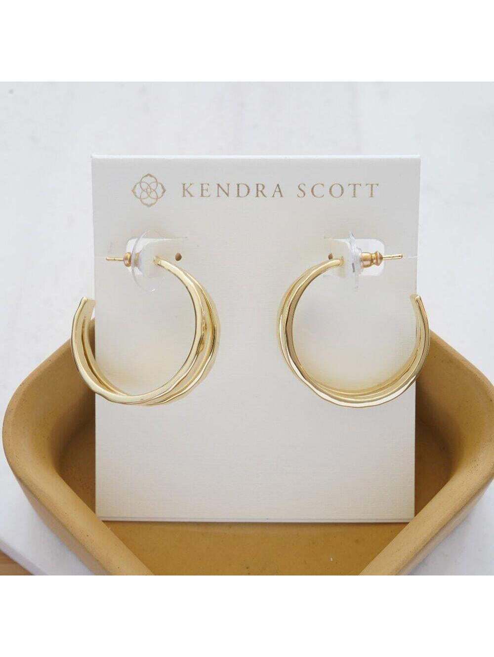 Kendra Scott Zorte Double Hoop Earrings